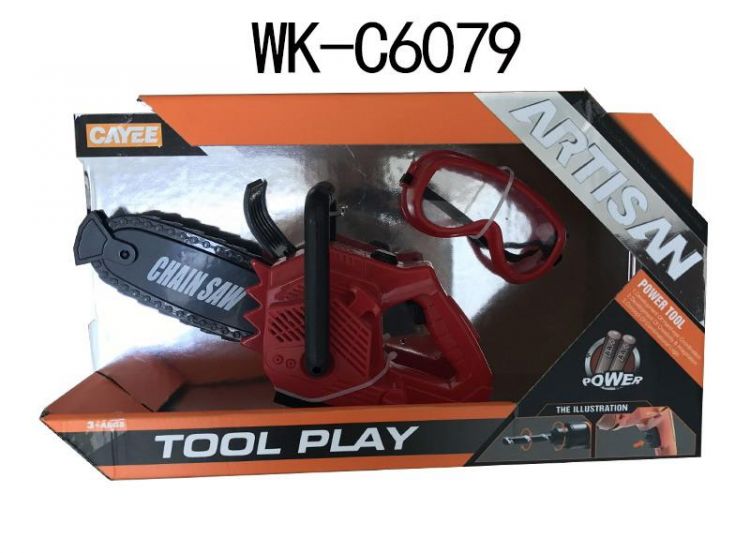 Junfa KY1068-109B Бензопила Junfa c очками на батарейках