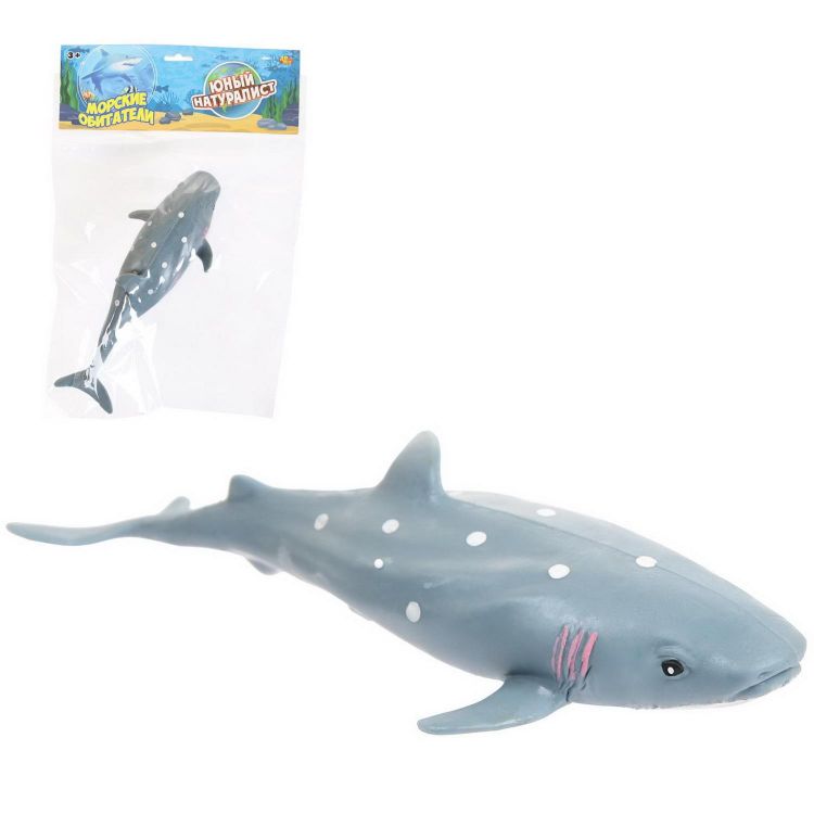 ABtoys (АБтойс) PT-01714 Фигурка Abtoys Юный натуралист Морские обитатели Акула, термопластичная резина