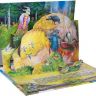 Росмэн 27875 Книжка-панорамка Волк и козлята