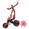 Hasbro F0236 Игровой набор Spider man Фигурка Бенди Человек-паук на мотоцикле