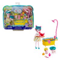 Mattel GJX35 Энчантималс Игровой набор Банный день Пети Пиг