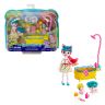 Mattel GJX35 Энчантималс Игровой набор Банный день Пети Пиг