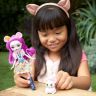 Mattel FXM76 Энчантималс Кукла мышка Майла с любимой зверушкой, 15 см