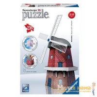 Ravensburger 125630 Пазл 3D Ветряная мельница, 216 деталей