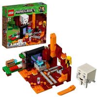 Lego Minecraft 21143 Конструктор Лего Майнкрафт Портал в Подземелье, 470 деталей