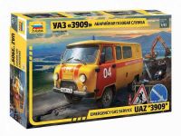 Звезда 43003з Модель сборная "УАЗ 3909 Аварийная газовая служба"
