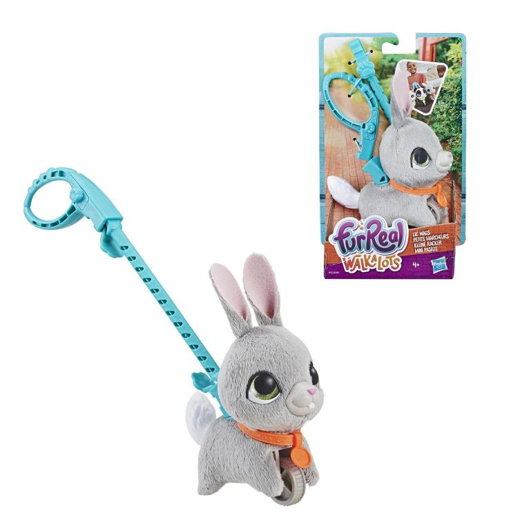 Hasbro E4772 FurRealFrends Маленький питомец на поводке, кролик