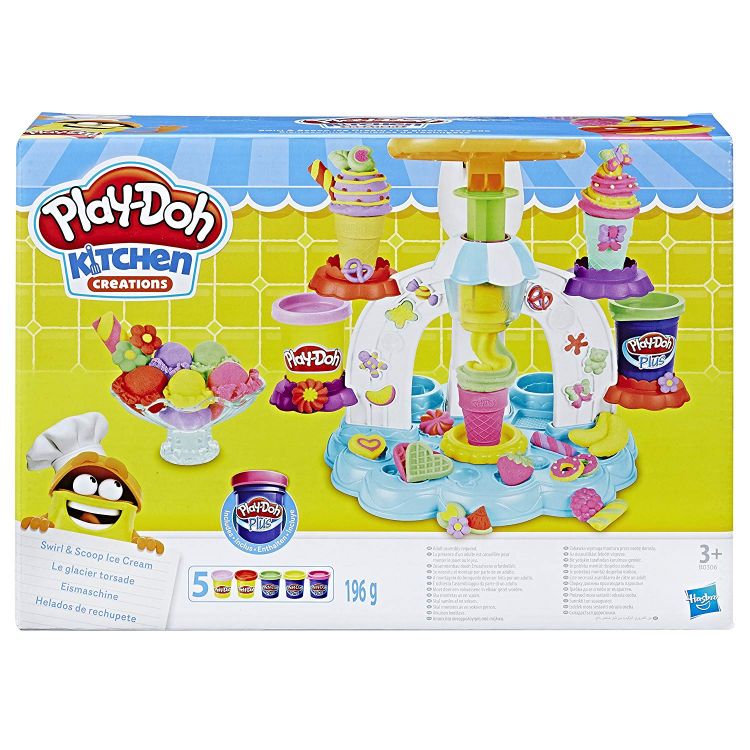 Hasbro B0306 Play Doh Игровой набор Мастер мороженого (новый)