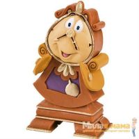 Bullyland 12563 Фигурка Красавица и Чудовище, Дворецкий Когсворт, 7 см