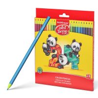 ErichKrause 47347ЕК Пластиковые цветные карандаши шестигранные ArtBerry, 24 цветов