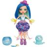Mattel FKV57 Энчантималс Морские подружки Джесса Медуза, волосы меняют цвет