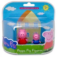 Peppa Pig 28813 Фигурки "Пеппа и друзья", Пеппа и Джордж