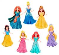 Mattel X9412 Мини-кукла "Принцесса Диснея", набор из 7 кукол