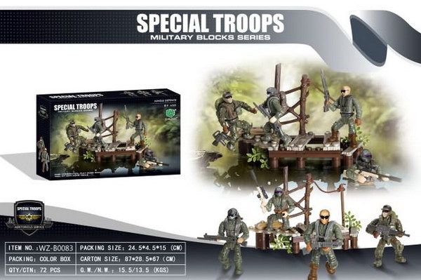 JUNFA XJ-995 Конструктор "Специальные войска" 24,50х4,50х15 см JUNFA XJ-995 Конструктор "Специальные войска" 24,50х4,50х15 см