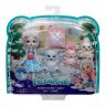Mattel GJX47 Энчантималс Игровой набор Кукла Полярная медведица Пристина и семья