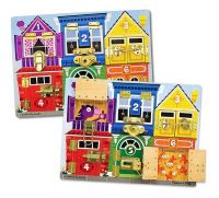 Melissa&Doug 3785м Доска с задвижками, Первые навыки