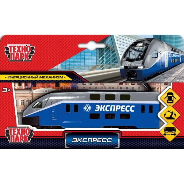Технопарк SB-18-15WB-1 Поезд-экспресс 16 см, инерционный. Технопарк