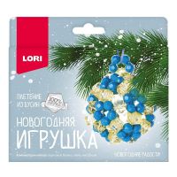 LORI Пз/Бус-021 Набор для творчества LORI Плетение из бусин Новогодние радости