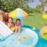 Intex 57129 Водный игровой надувной центр  "Крокодильчик"