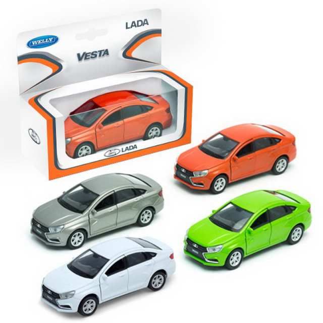Welly 43727 Машинка металлическая 1:34-39 LADA VESTA Welly 43727 Машинка металлическая 1:34-39 LADA VESTA