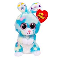 ABtoys (АБтойс) M0042 Кролик голубой, 15 см игрушка мягкая