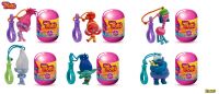Oddbods (Чуддики) 6001Q2/1 Фигурки троллей из м/ф "Тролли", в капсуле с брелком, 6 видов в ассортименте,