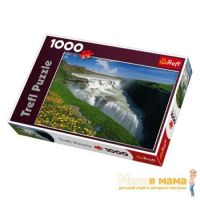Trefl 10314 Пазл Золотой водопад, Исландия, 1000 деталей