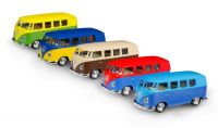 RMZ City 554025M Машина металлическая Автобус инерционный Volkswagen Type 2 (T1) Transporter, 1:32