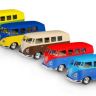 RMZ City 554025M Машина металлическая Автобус инерционный Volkswagen Type 2 (T1) Transporter, 1:32
