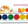 ЛУЧ 19С1246-08 Акварель "Зоо" мини, 6 цветов, без кисти