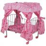 Melobo 8850 Кроватка Buggy Boom Loona с навесом для кукол, 63*32*78 см