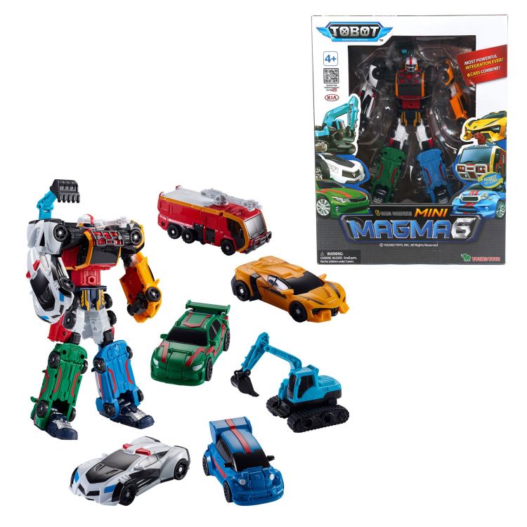 Tobot 301083 Робот-трансформер Мини Тобот Атлон Магма 6 S2