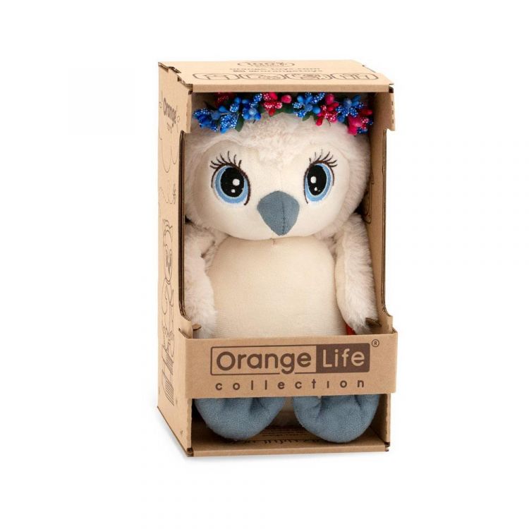 Orange Toys OS006-149/20 Мягкая игрушка Orange Toys Life Сова Лиза Ягодная фантазия 20 см