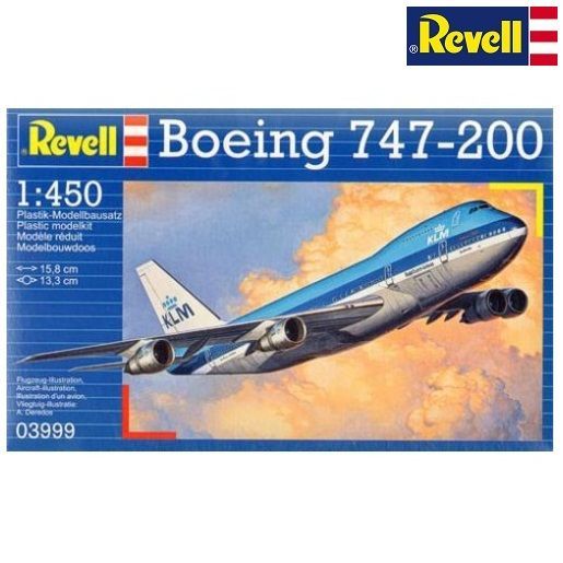 Revell 03999 Сборная модель Пассажирский самолет Boeing 747-100
