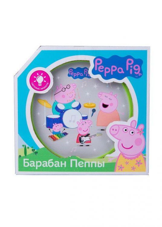 РОСМЭН 30568 Барабан Пеппы со световыми эффектами