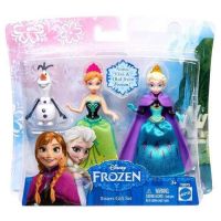 Mattel Y9975 Подарочный набор Холодное сердце "Сестры Анна и Эльза с Олафом", 10 см