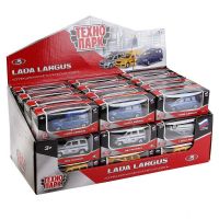 Технопарк SB-16-73-A-CDU Машинка Технопарк Lada largus 7,5см, металлическая в ассортименте