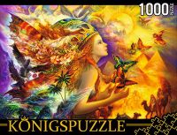 Konigspuzzle МГК1000-6523 Пазл Надежда Стрелкина Фантастический мир, 1000 элементов