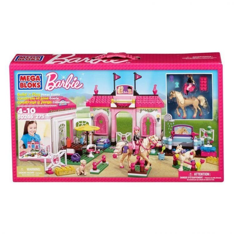 Mega Bloks 80246 Конструктор Конюшня Барби