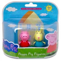 Peppa Pig 28815 Фигурки "Пеппа и ее друзья", Пеппа и кролик Ребекка