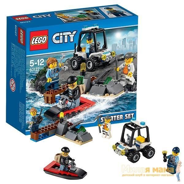 Lego City 60127 Лего Город Набор для начинающих "Остров-тюрьма"