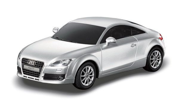 RASTAR 30700S Машина р/у 1:24 AUDI TT, 20 , серебряный 27MHZ