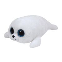 TY 36164 Beanie Boo's Мягкая игрушка Белый тюлень Icing, 19 см