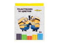 CENTRUM 83295 Пластилин CENTRUM "Миньоны"10 цветов 200г стека пластиковая