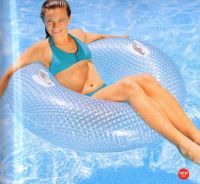Intex 56264 Круг надувной "GLOSSY CRYSTAL TUBE", с ручками
