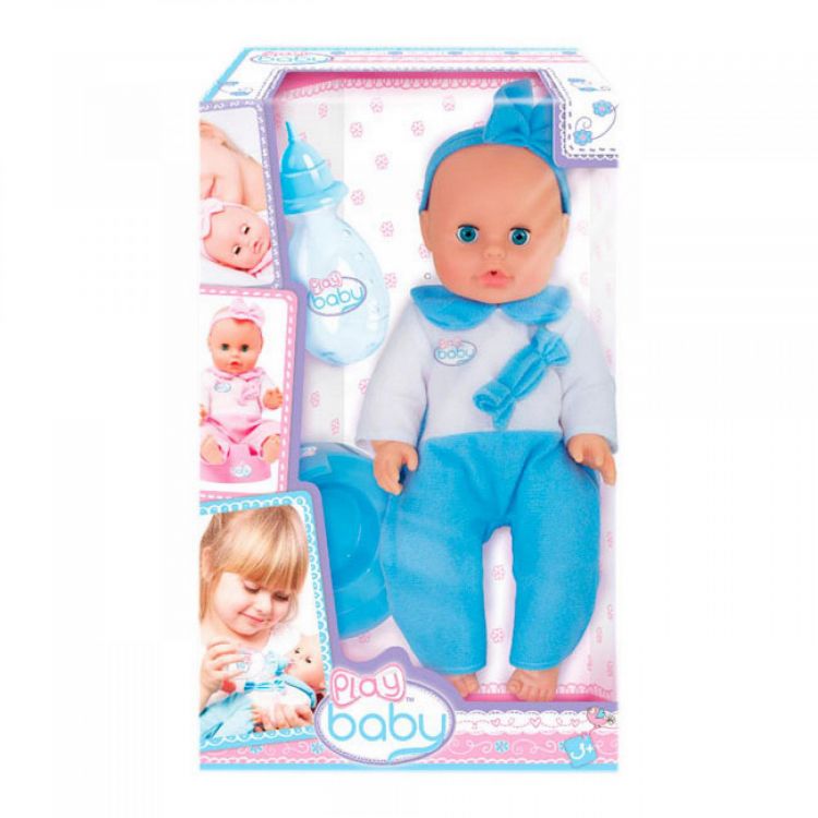 Play Baby 32001 Пупс в голубом