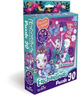 ORIGAMI 03550 Пазл 90 Энчантималс Things Wild (магнитик в подарок)