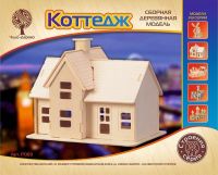 Wooden Toys P069 Модель деревянная сборная Коттедж