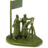 Звезда 6231з Сборная модель - Советский штаб в зимней форме 1:72