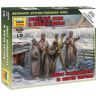 Звезда 6231з Сборная модель - Советский штаб в зимней форме 1:72